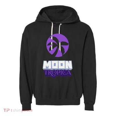 Cah Crypto Moon Tropica Crypto Moon Tropica Garment-Dyed Fleece Hoodie