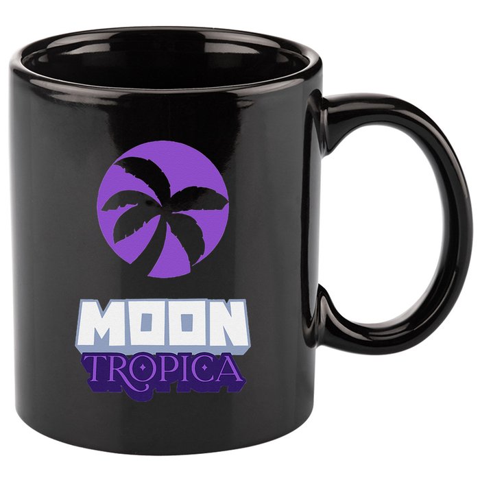 Cah Crypto Moon Tropica Crypto Moon Tropica 11oz C Handle Ceramic Mug