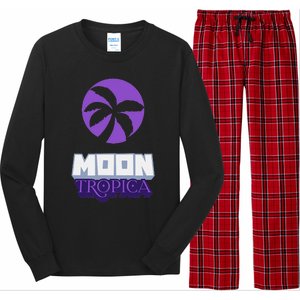 Cah Crypto Moon Tropica Crypto Moon Tropica Long Sleeve Pajama Set