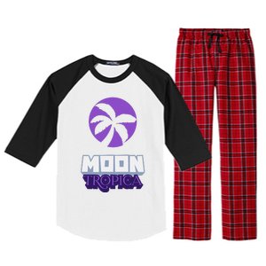 Cah Crypto Moon Tropica Crypto Moon Tropica Raglan Sleeve Pajama Set