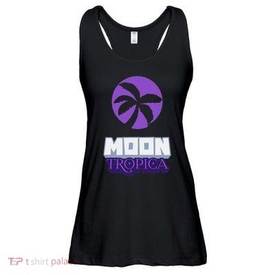 Cah Crypto Moon Tropica Crypto Moon Tropica Ladies Essential Flowy Tank