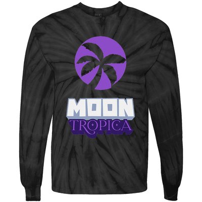 Cah Crypto Moon Tropica Crypto Moon Tropica Tie-Dye Long Sleeve Shirt
