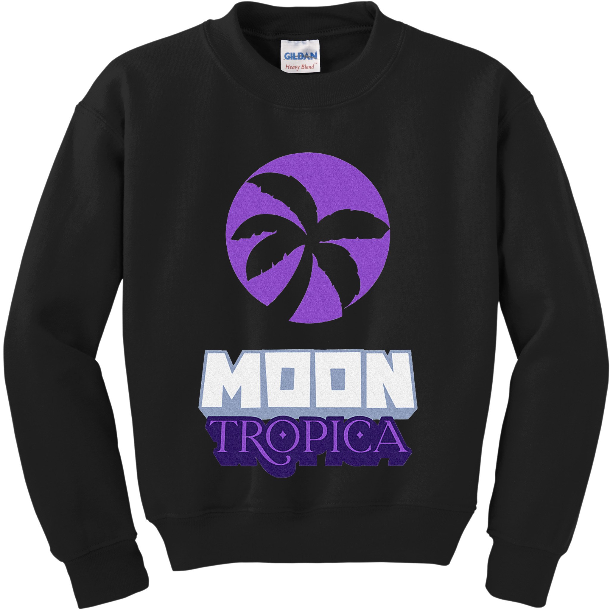 Cah Crypto Moon Tropica Crypto Moon Tropica Kids Sweatshirt