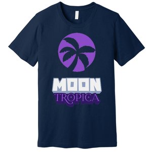 Cah Crypto Moon Tropica Crypto Moon Tropica Premium T-Shirt