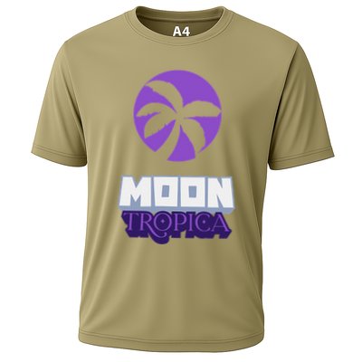 Cah Crypto Moon Tropica Crypto Moon Tropica Cooling Performance Crew T-Shirt