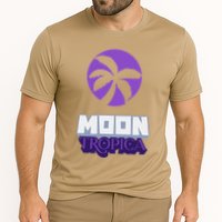 Cah Crypto Moon Tropica Crypto Moon Tropica Cooling Performance Crew T-Shirt
