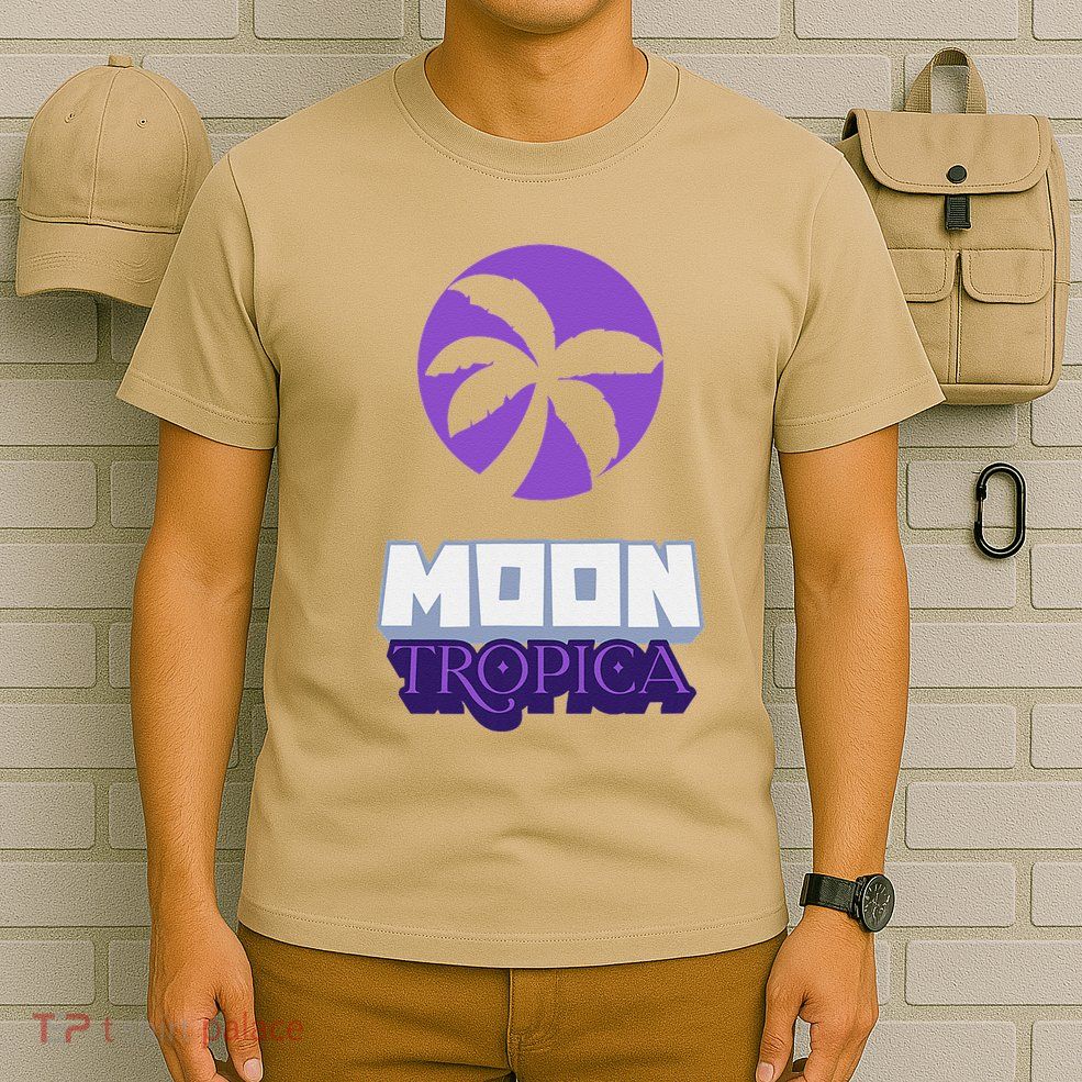 Cah Crypto Moon Tropica Crypto Moon Tropica T-Shirt