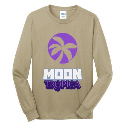 Cah Crypto Moon Tropica Crypto Moon Tropica Tall Long Sleeve T-Shirt
