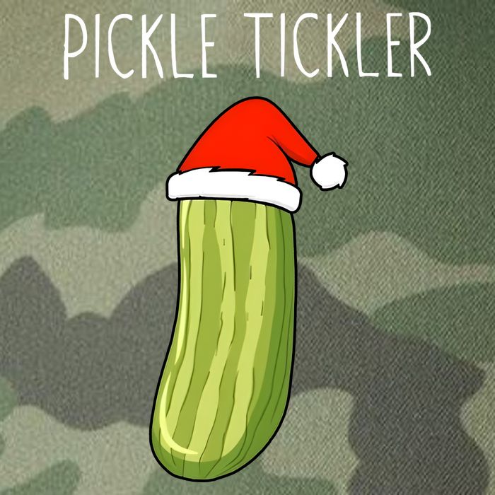 Christmas Couple Matching Tickle My Pickle Legacy Tie Dye Trucker Hat
