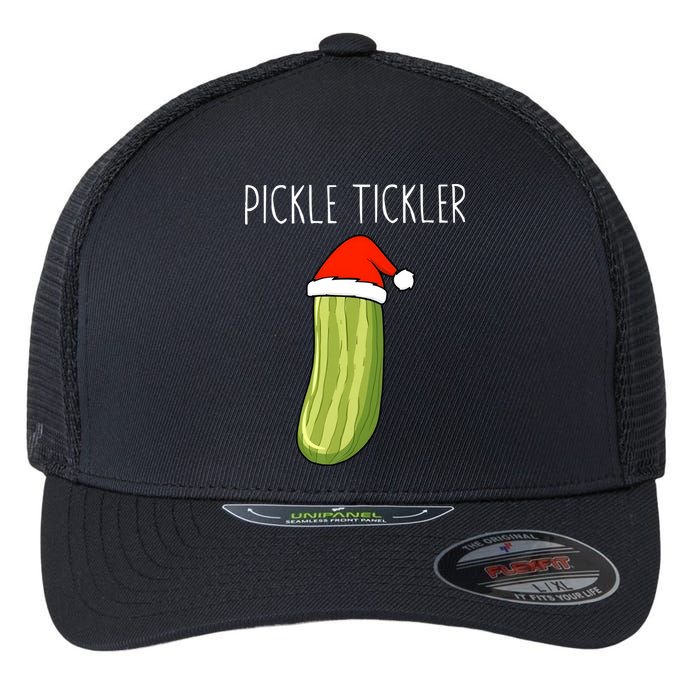 Christmas Couple Matching Tickle My Pickle Flexfit Unipanel Trucker Cap