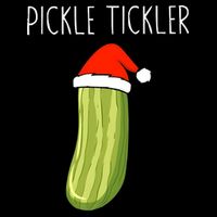Christmas Couple Matching Tickle My Pickle Flexfit Unipanel Trucker Cap