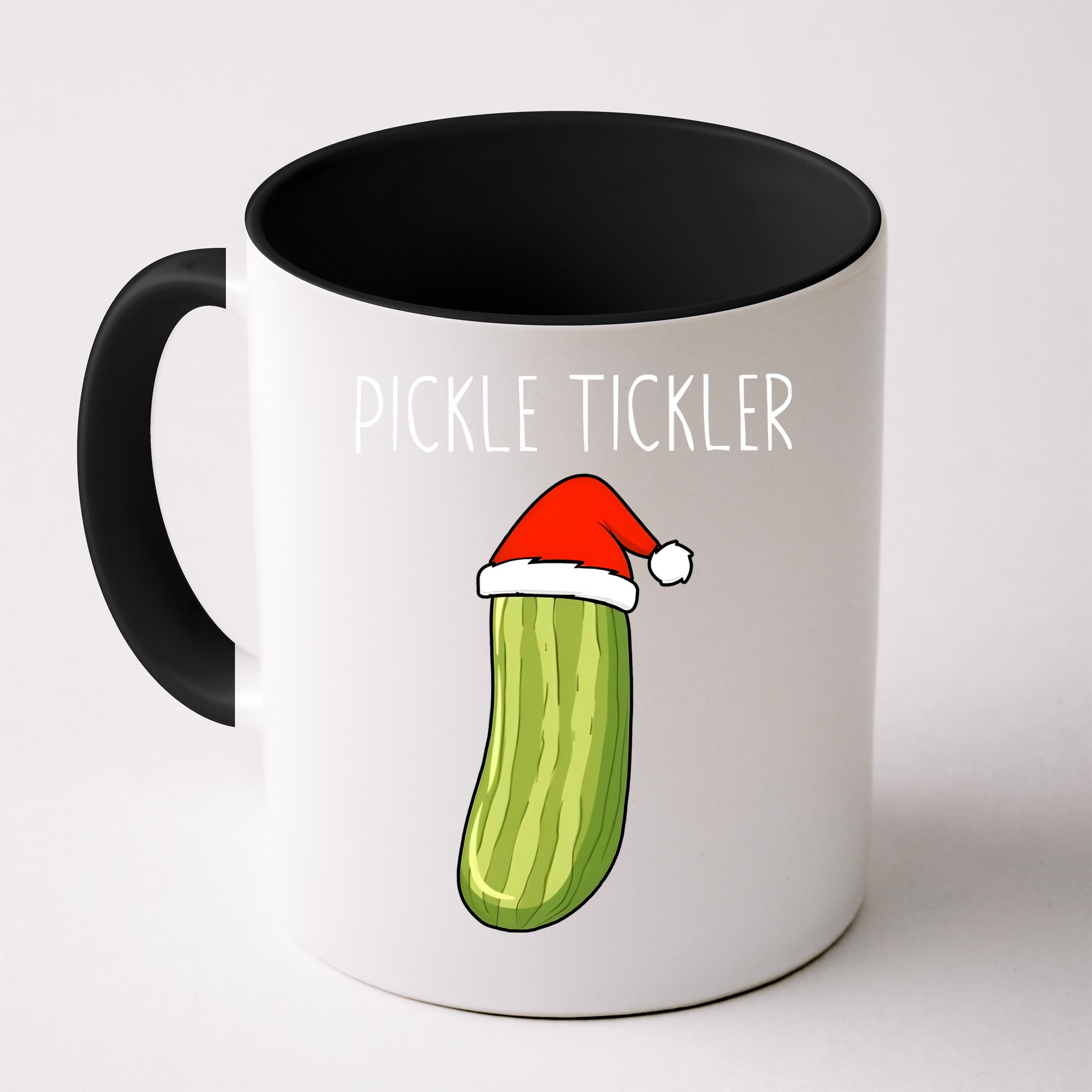 Christmas Couple Matching Tickle My Pickle Mug
