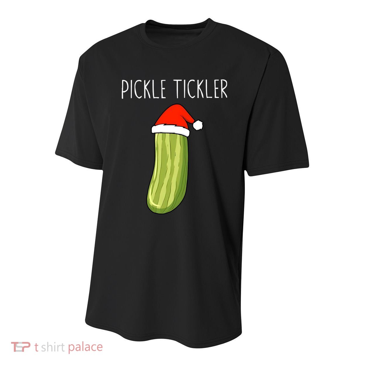 Christmas Couple Matching Tickle My Pickle Youth Performance Sprint T-Shirt