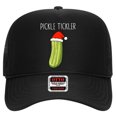Christmas Couple Matching Tickle My Pickle Trucker Hat
