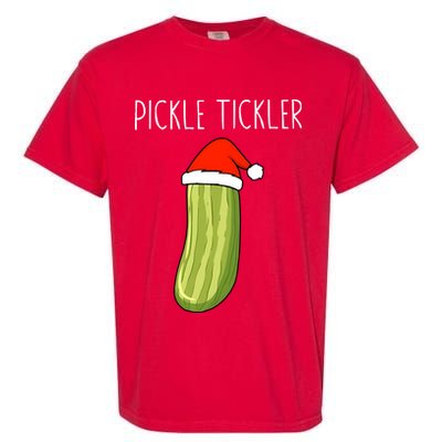 Christmas Couple Matching Tickle My Pickle Garment-Dyed Heavyweight T-Shirt