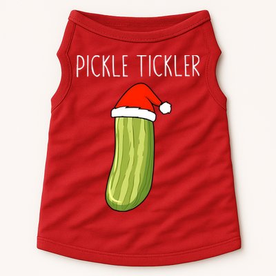 Christmas Couple Matching Tickle My Pickle Doggie Tank