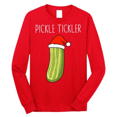 Christmas Couple Matching Tickle My Pickle Long Sleeve Shirt