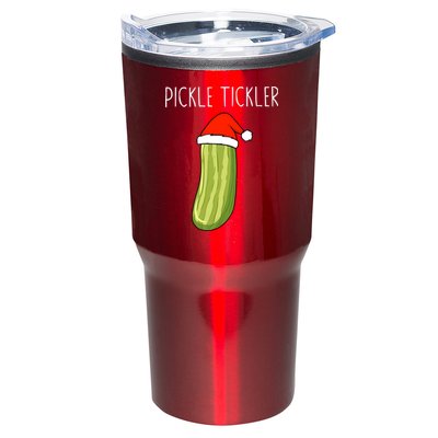 Christmas Couple Matching Tickle My Pickle Tumbler
