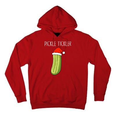 Christmas Couple Matching Tickle My Pickle Tall Hoodie