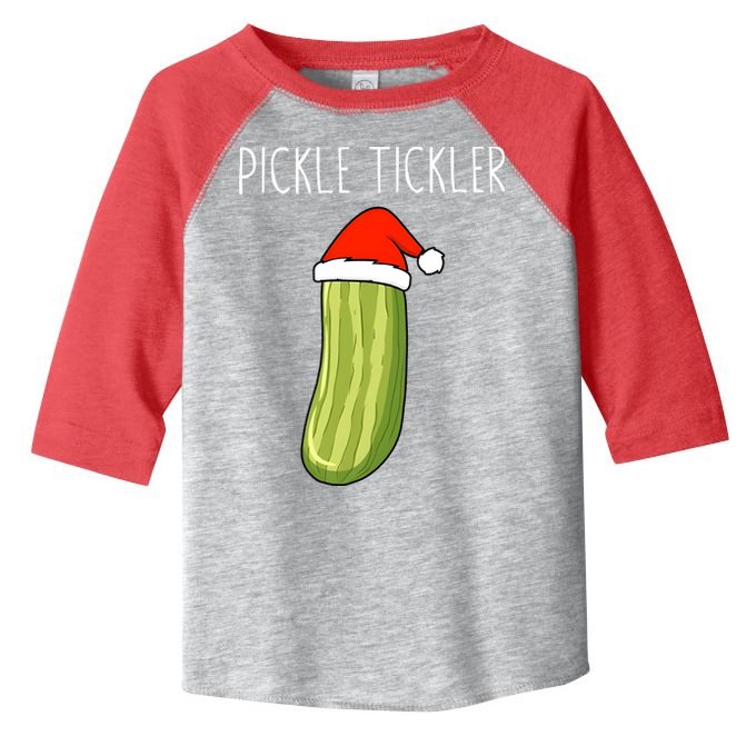 Christmas Couple Matching Tickle My Pickle Toddler Fine Jersey T-Shirt