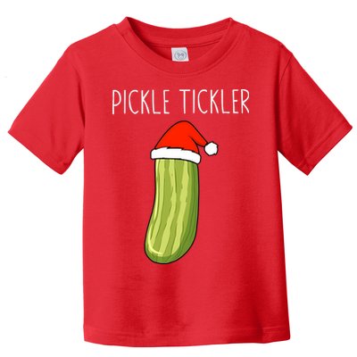 Christmas Couple Matching Tickle My Pickle Toddler T-Shirt