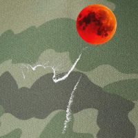 Curious Cat Meets The Blood Moon Lunar Eclipse 14 March 2025 Legacy Tie Dye Trucker Hat
