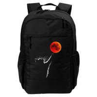Curious Cat Meets The Blood Moon Lunar Eclipse 14 March 2025 Backpack