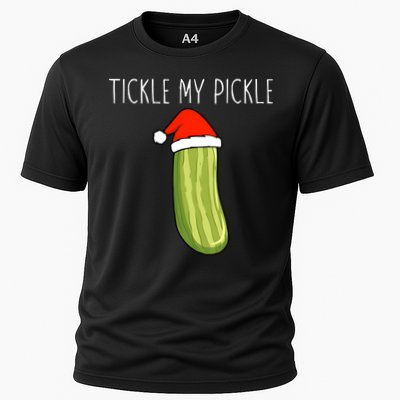 Christmas Couple Matching Tickle My Pickle Performance Shirt
