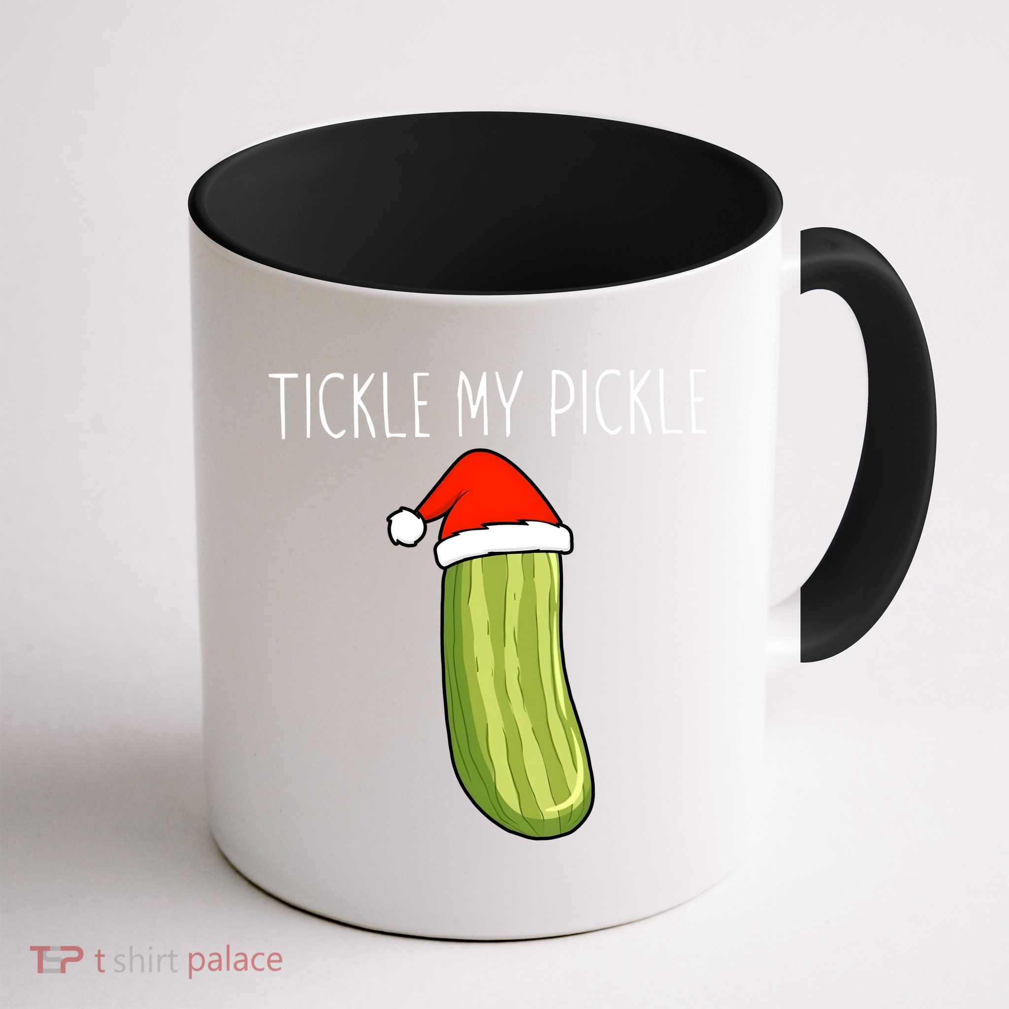 Christmas Couple Matching Tickle My Pickle Mug