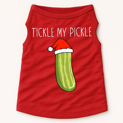 Christmas Couple Matching Tickle My Pickle Doggie Tank