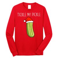 Christmas Couple Matching Tickle My Pickle Long Sleeve Shirt