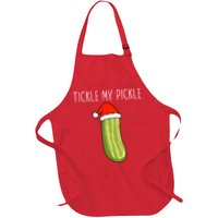 Christmas Couple Matching Tickle My Pickle Apron