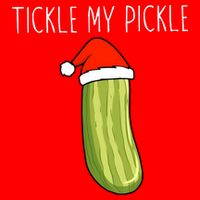 Christmas Couple Matching Tickle My Pickle Apron