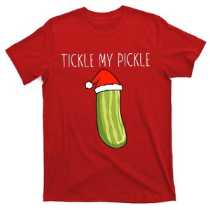 Christmas Couple Matching Tickle My Pickle T-Shirt