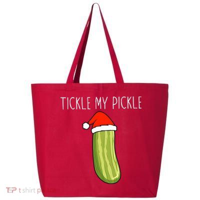 Christmas Couple Matching Tickle My Pickle 25L Jumbo Tote