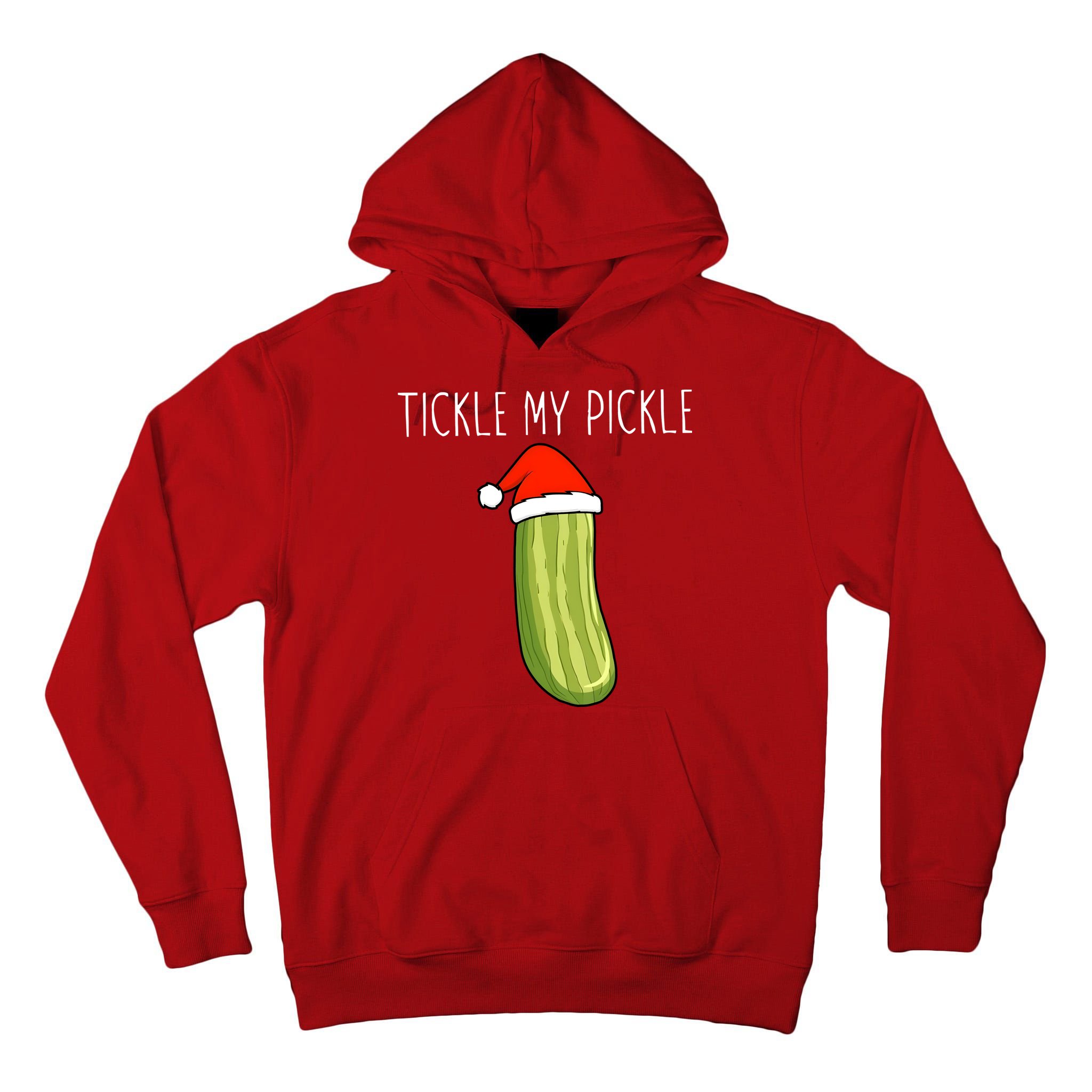 Christmas Couple Matching Tickle My Pickle Tall Hoodie