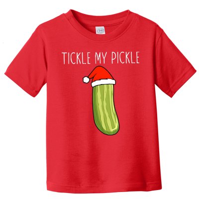 Christmas Couple Matching Tickle My Pickle Toddler T-Shirt