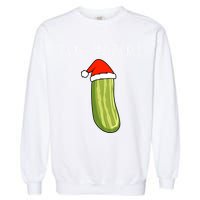 Christmas Couple Matching Tickle My Pickle Garment-Dyed Sweatshirt