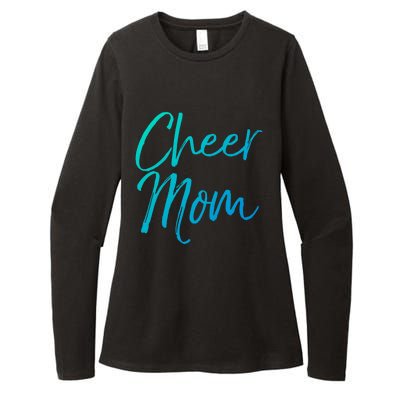 Cute Cheerleader Mother Gift Cheer Mom Gift Womens CVC Long Sleeve Shirt