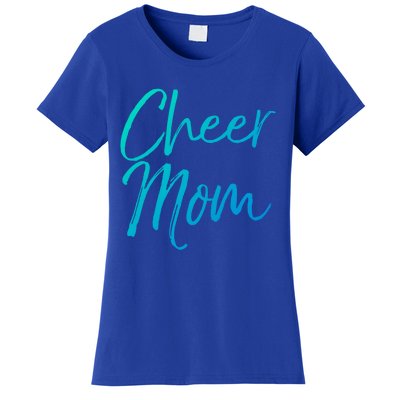 Cute Cheerleader Mother Gift Cheer Mom Gift Women's T-Shirt