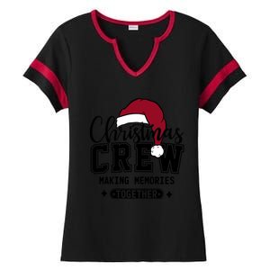 Christmas Crew Making Memories Together Ladies Halftime Notch Neck Tee