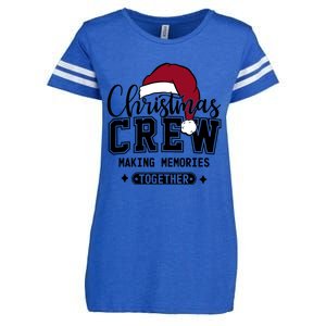 Christmas Crew Making Memories Together Enza Ladies Jersey Football T-Shirt