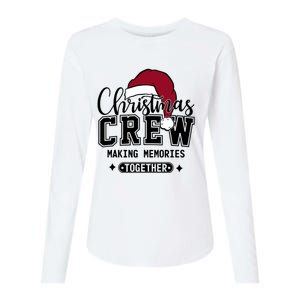 Christmas Crew Making Memories Together Womens Cotton Relaxed Long Sleeve T-Shirt