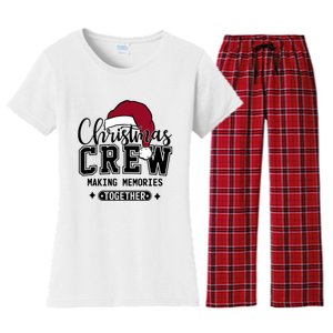 Christmas Crew Making Memories Together Women's Flannel Pajama Set