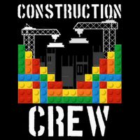 Construction Crew Master Builder Bricklayer Building Blocks Drawstring Bag