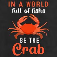 Crab Cancer Maryland Baltimore Crayfish Crabs Lobster Cool Comfort Performance Bucket Hat