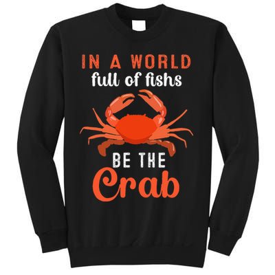 Crab Cancer Maryland Baltimore Crayfish Crabs Lobster Sweatshirt