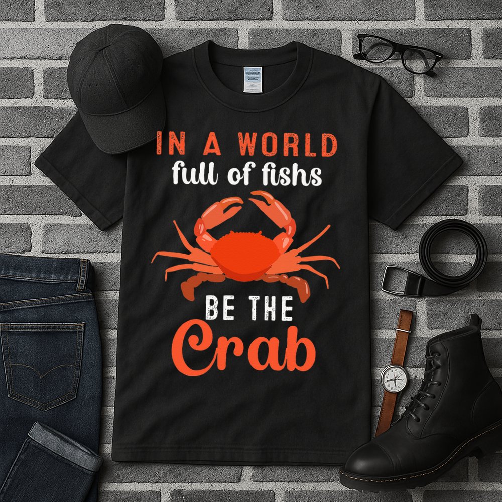 Crab Cancer Maryland Baltimore Crayfish Crabs Lobster Tall T-Shirt