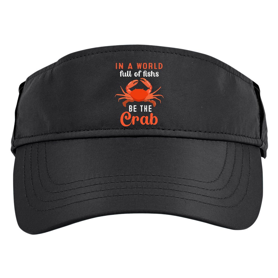 Crab Cancer Maryland Baltimore Crayfish Crabs Lobster Adult Drive Performance Visor
