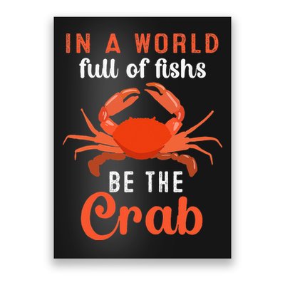 Crab Cancer Maryland Baltimore Crayfish Crabs Lobster Poster